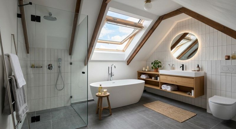 Attic Bathroom Remodeling in Fort Bend County, TX