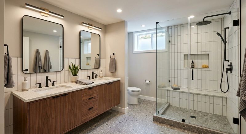 Basement Bathroom Remodeling in Fort Bend County, TX