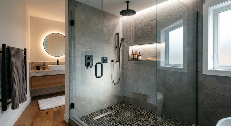 Granite Shower Installation in Fort Bend County, TX