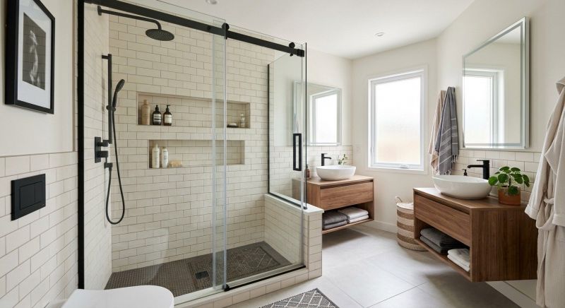 Tub To Shower Conversion in Katy, TX